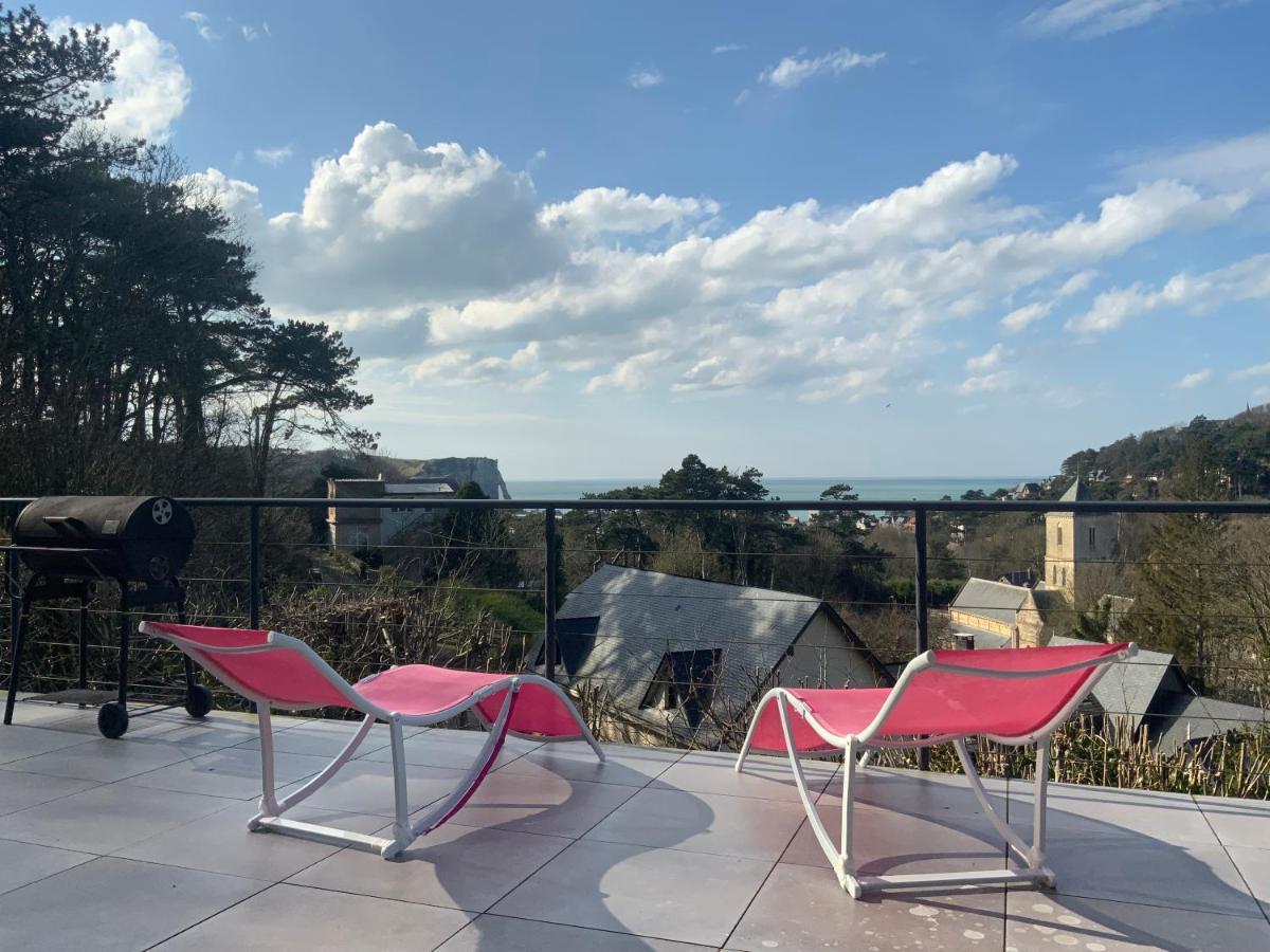 Villa Panorama, Vue Mer Et Falaises D Exception إتريتا المظهر الخارجي الصورة