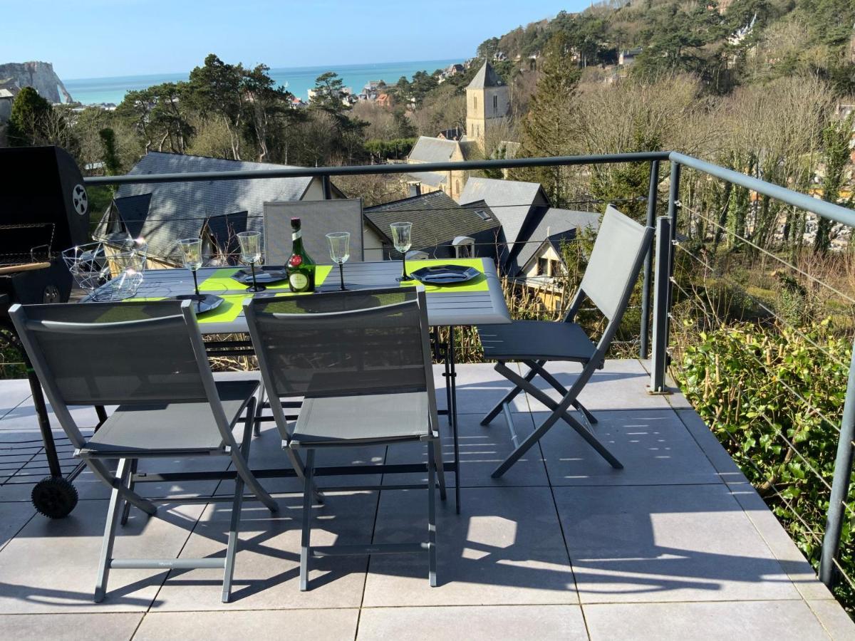 Villa Panorama, Vue Mer Et Falaises D Exception إتريتا المظهر الخارجي الصورة